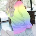thumbnail image 4 of Meichang Sweat-Shirt pour Femmes Manches Longues Col Rond Ample Pull Tunique Décontractée Confortable Fall avec Poche, 4 of 6