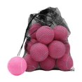 thumbnail image 1 of Lipstore 18 Pcs Balles de Tennis Résistantes à l'Usure Balles de Jeu Balles d'Entraînement Résilience 2,52 Pouces Rose, 1 of 8