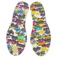 thumbnail image 2 of Semelles de Chaussures, Semelle de Chaussures pour Enfants Résistante à l'Usure et Respirante à Motif Imprimé de Dessin Animé pour Absorber la Sueur, Ultralégère, pour la Maison, Voiture de Dessin Animé, Cœur, 2 of 8
