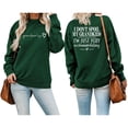 thumbnail image 2 of Huaizzzy Chandail de Mode d'Hiver pour Femmes, Imprimé Festif de Noël, Haut à Col Rond, Chandails et Robes Ajustés pour Femmes avec Cardigan Assorti, Hauts Décontractés et Chauds pour Femmes, Chandail pour Femmes, Chandail à Capuchon à Rayures Colorées pour Femmes, 2 of 4