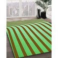 thumbnail image 3 of Ahgly Tapis Rectangulaire Lavable en Machine Intérieur Transitionnel Chêne Brun, 2 Pieds x 4 Pieds, 3 of 7