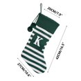 thumbnail image 3 of Birdeem Christmas Large Letters Christmas Stockings Cute Striped Christmas Tree Pendant Holiday Decorations, 3 of 5