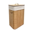 thumbnail image 1 of Jessar - Panier à Linge en Canne de Bambou, Doublure en Polyester Amovible, 1 of 3