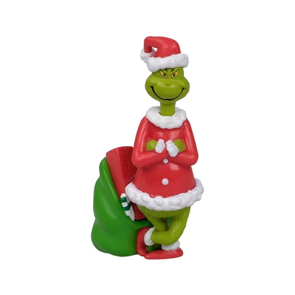 Figurine de village Dr. Seuss Le Grinch, multicolore, 2,8 pouces