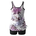 thumbnail image 4 of Birdeem Ensembles de Bikinis pour Femmes Dames Mode Multicolore Rétro Imprimé Fleur Feuille Maillots de Bain Bretelles Femmes Maillot de Bain Deux Pièces, 4 of 12