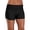 Black, variant on Charmo Women Swimsuit Bottom Tummy Control Swimming Shorts Solid Swim Trunks