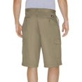 thumbnail image 2 of Dickies Shorts Cargo Homme 13 Coupe Ample, 38, Kaki Rincé, 2 of 2