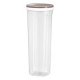 thumbnail image 1 of Dry Food Storage Container Pasta Jar Kitchen Pantry Organization Large Capacity Transparent Lid Easy Grip for Grains Cereals Snacks 1 Count, 1 of 2