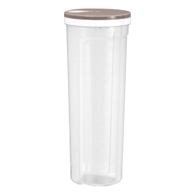 Dry Food Storage Container Pasta Jar Kitchen Pantry Organization Large Capacity Transparent Lid Easy Grip for Grains Cereals Snacks 1 Count