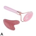 thumbnail image 1 of Jade Roller & Gua Sha Face Body Therapy Massager Stone FAST FAST X1U6, 1 of 9