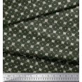 thumbnail image 2 of Soimoi Poly Georgette Fabric Check & Geometric Print Fabric by The Yard 42 Inch Wide, 2 of 5
