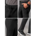thumbnail image 4 of Adar Addition Scrubs for Men - Slim Leg Cargo Drawstring Scrub Pants - A6106 - Black - S, 4 of 8