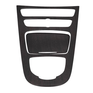 2Pcs Console Gear Shift Panel Cover Trim for Mercedes Benz E class W213 16-18 Oak Wood