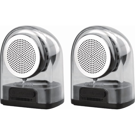 Sylvania True haut parleur Bluetooth sans fils magnétique avec manchette silicone - Noir