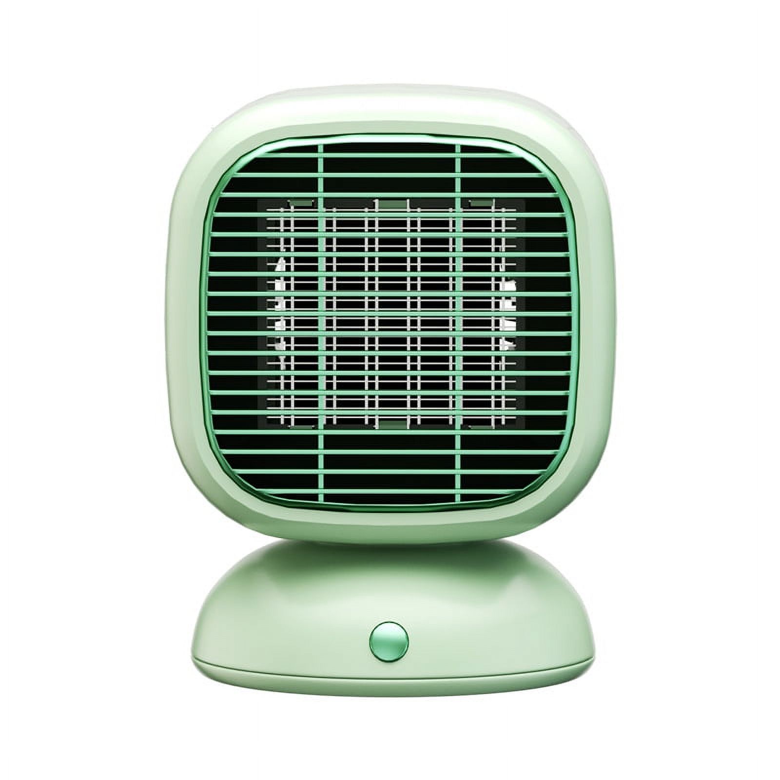 Jinsinto Space heaters – portable micro heaters for homes and offices Small space heaters – retro heaters for bedrooms, camping tents, RV trailers (Green)