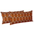 thumbnail image 2 of VargottamIndoor/OutdoorPolyester FabricLumbarPillowCover With Insert,All-Weather Waterproof Rectangular Cushion for Patio Furniture,12" x 20"Set of 2 -Block-34, 2 of 6