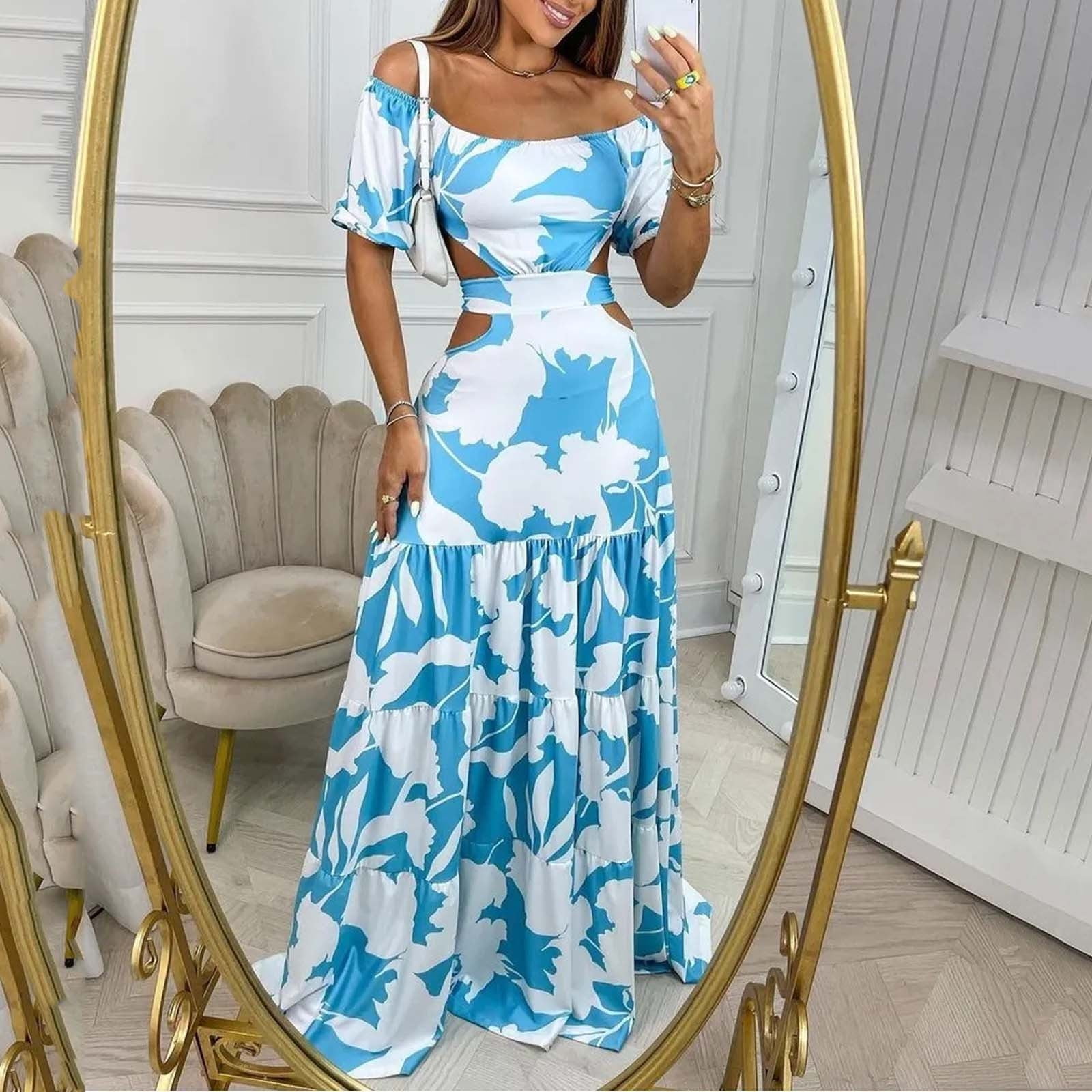 fashion casual dress Womens Midi Work Dresses Long Sleeve Summer Office Button Blouse Dress Slim Fit Spring Clothes Black : Clothing, Shoes & Jewelry showcasing her outfit and accessories. Womens Maxi Dresses Fashion Casual