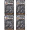 thumbnail image 1 of Niche Rear Brake Pad Set for Suzuki GSXR600 Semi-Metallic Motorcycle 4 Pack 519-KPA2398D, 1 of 5