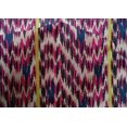 thumbnail image 4 of oneOone Tissu en Coton et Soie Rayé & Chevron Imprimé Ikat BTY 42 Pouces de Large, 4 of 4