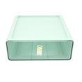 thumbnail image 2 of Desktop Clear Drawer Storage Box Transparent Student Organizer Dormitory Large Capacity Office Overlay Container Cabinet Creative High Capacity Storage Drawer Units, 2 of 7