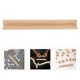 thumbnail image 4 of Wooden Dominoes Mahjong Holders Decorative Toys Base Stand 7.4 Inch Mexican Train Mirror Letters Tile Holder Card Display Rack Desk Tray For Push Card Block, 4 of 8