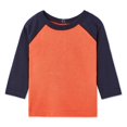 thumbnail image 1 of George Baby Boys' Colour Block Raglan Tee, 1 of 2