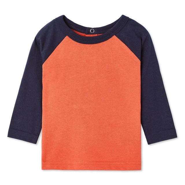 George Baby Boys' Colour Block Raglan Tee