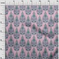thumbnail image 2 of oneOone Cotton Flex Fabric Floral & Paisley Block Decor Fabric Printed BTY 40 Inch Wide, 2 of 4