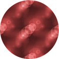 thumbnail image 1 of Ahgly Company Tapis Rond Lavable en Machine Intérieur Transitionnel Rouge Canneberge, 4 Pieds Rond, 1 of 7