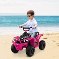 thumbnail image 3 of Costway 12V Battery Powered Kids Ride On ATV Electric 4-Wheeler Quad Car with  MP3 & Light, 3 of 10