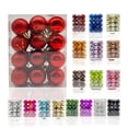 thumbnail image 1 of Vaidha 3cm Christmas Tree L Bauble Hanging Home Party Ornament Decor, 1 of 4