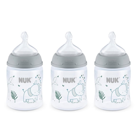 NUK Smooth Flow Biberon Anti-Colique, 3x5oz Biberons