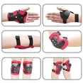 thumbnail image 2 of Protective Gear Set Knee Pads Elbow Pads Wrist Guards 3 In 1 Safety Pads Set for Kids 6 Pcs Protective Gear, 2 of 2