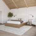thumbnail image 3 of Jane Queen Size Platform Bed with Upholstered Headboard, 3 of 5