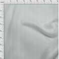 thumbnail image 3 of oneOone Tissu Jersey Viscose Texture Rayée Tissu BTY 60 Pouces de Large, 3 of 5