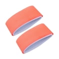 thumbnail image 3 of Siruishop 2 Pieces Ski Straps Ski Wraps Straps Ski Fastener Straps Portable Adjustable Ski Orange, 3 of 8