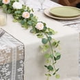 thumbnail image 4 of Arrangement Élégant de Roses avec Vignes Vertes et Champagne pour Mariage, Fête, Foyer, Maison, 4 of 6