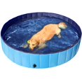 thumbnail image 1 of Yaheetech Piscine pour Animaux Pliable TTG, Baignoire Portable en PVC pour Chiens et Chats, Bleu, 1 of 7
