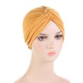 thumbnail image 4 of Women Turbans Knot Pre Tied Bonnet Cap Headwraps Hats, 4 of 4