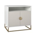 thumbnail image 1 of Kelly Accent Cabinet, White/Taupe, 1 of 9