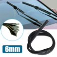 thumbnail image 3 of Flexible Rubber Wiper Blades for Car Windshield 28 Inch Refills (2pcs), 3 of 5