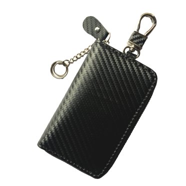 Lksixu Retro Faraday Bag Car Key Ant-i Theft Internal Rfid Shielding Fabric Shielding Car Key Storage Bins Organizers and Storage