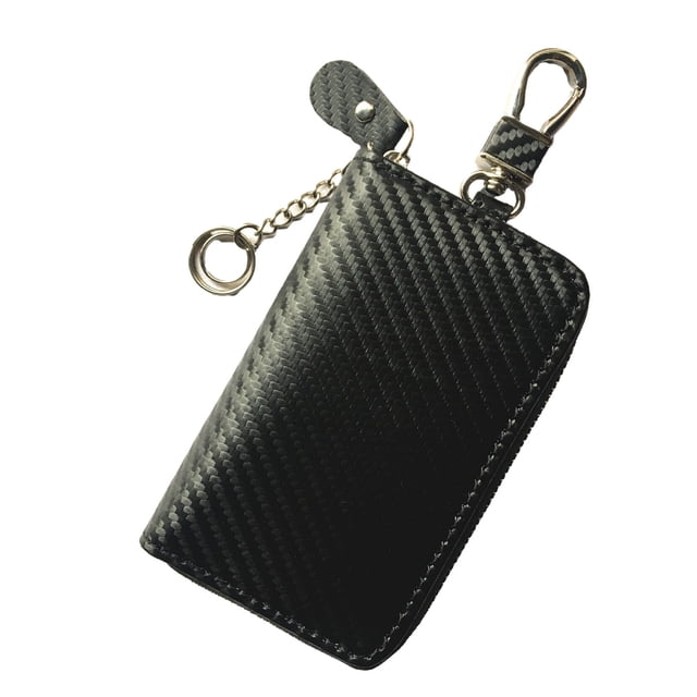 Lksixu Sac Rétro Faraday pour Clé de Voiture Ant-i contre le Vol, Tissu de Protection Interne Rfid, Bacs de Rangement pour Clés de Voiture, Organisateurs et Rangement