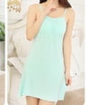 thumbnail image 3 of ShomPort Chemises de Nuit de Détente pour Femmes, Douces, Rembourrées, à Bretelles Spaghetti, Robe de Nuit d'Été Confortable, 3 of 4