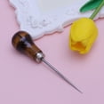 thumbnail image 1 of OUNONA 5Pcs Multi Color Sewing Awl Tools with Wooden Handle for Carpets Canvas and Upholstery, 1 of 8