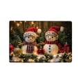 thumbnail image 2 of Todaioua Christmas Doormat Holiday Floor Mat - Non-Slip Absorbent Rug for Kitchen Bathroom Entryway, Indoor Outdoor Decor with Festive Home Accent, Washable Christmas Themed Mat, 2 of 7