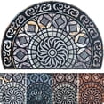 thumbnail image 4 of DEBGFS Clearance Half Circle Rug Front Door Mat Outside Entrance Half Moon Outdoor Mat Welcome Mat Outdoor Door Mat Outdoor Entrance Outside Door Mats for Front Door Entry Home Decor A,d, 4 of 8