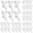 White-5 Pcs, variant on Clear Plastic Hidden Channel Valance Clips, Grooved Blind Retainer Holder, Mini Window Blind Replacement Fastener, 2.19x1.45 Inch Repair Hardware for Wood and Faux Wood Horizontal Blinds