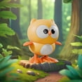 thumbnail image 4 of Meitianfacai Jumping Owl Wind Up Wind Up Running And Moving Toys For Children, Yellow, 4 of 6