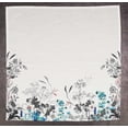 thumbnail image 2 of Vargottam Collection de Luxe Linge de Table Décor Serviette en Coton Tissu Imprimé Serviettes Réutilisables Ensemble de 12, 20 X 20 - Fleurs à l'Aquarelle, 2 of 6